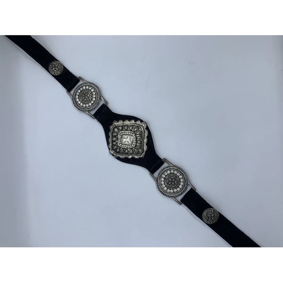 Cache | Leather & Diamond Studded Belt - Picture 11 of 11